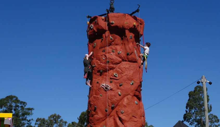 Mobile Rock Climbing Walls